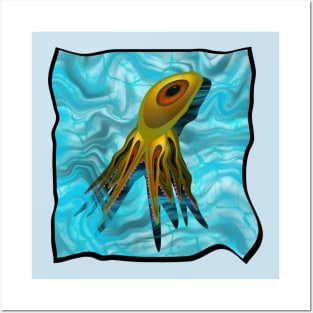 Cyclops Octopus Posters and Art